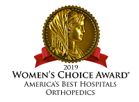 2019 Women's Choice Award for Orthopedics